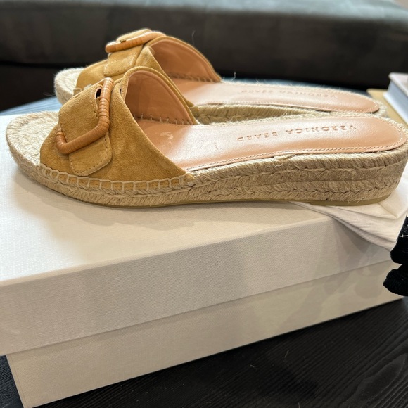 Veronica Beard Apa Suede Espadrille Sandal - Picture 7 of 9